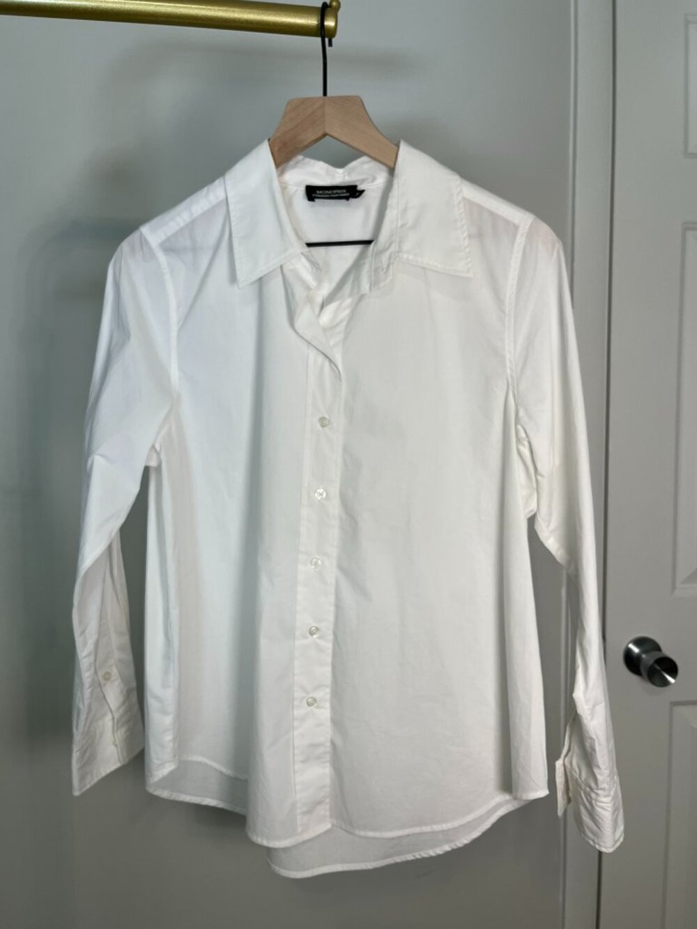 Monoprix - 100% Cotton Poplin Shirt
